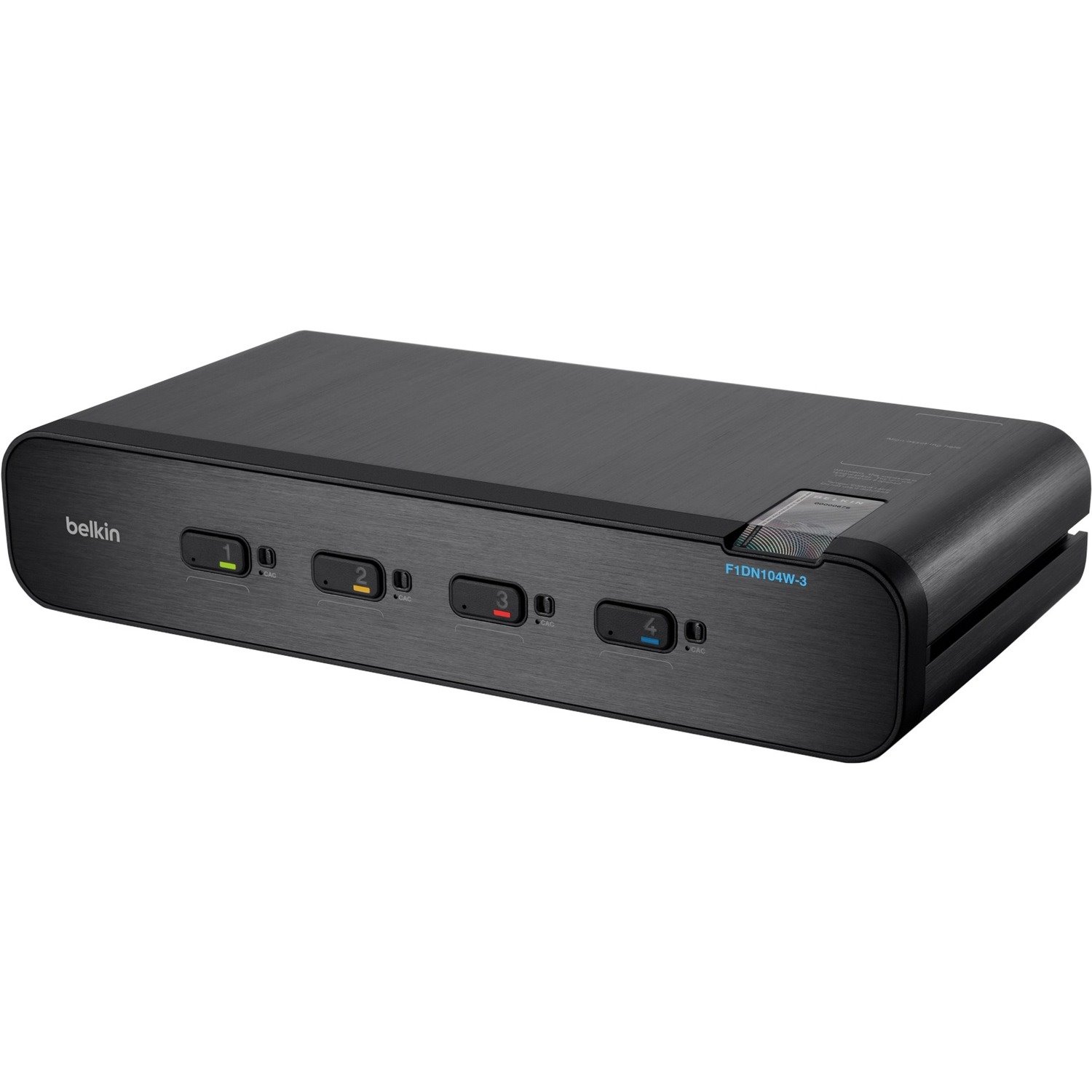 Belkin Advanced Secure Ultra High Def Dual-Head KVM Switch; 4-Port Plus