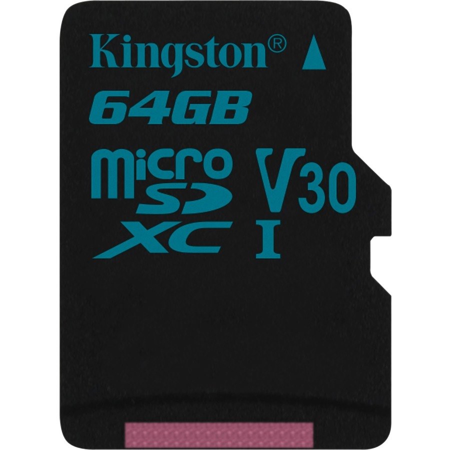 Kingston Canvas Go! 64 GB Class 10/UHS-I (U3) microSDXC