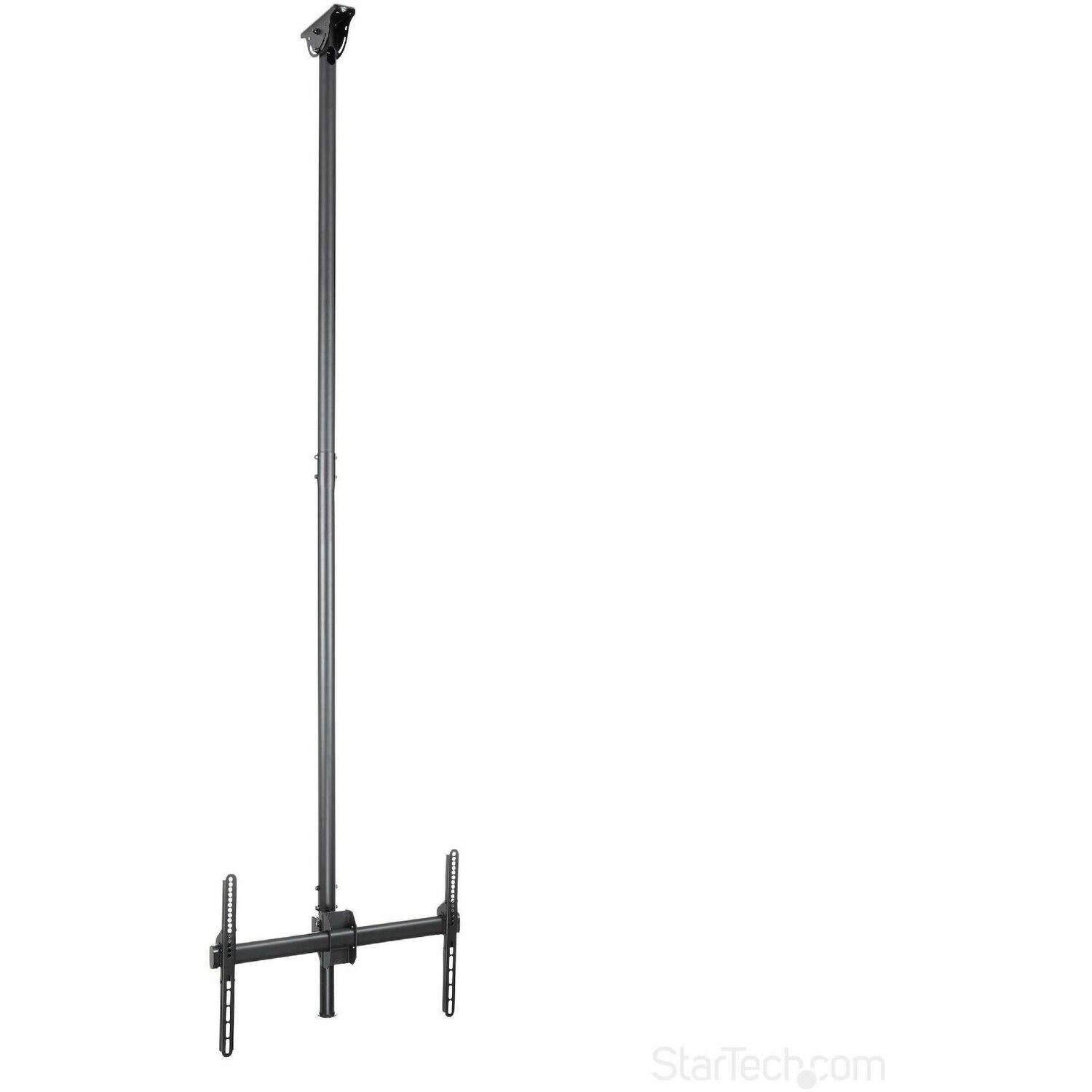 StarTech.com TV Plafondbeugel, Full-Motion Single Display VESA Ophangbeugel voor 32"-75" TVs / Schermen, In hoogte verstelbare paal