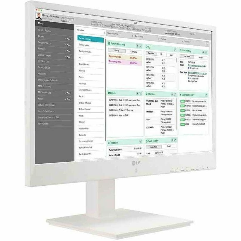 LG 24CN670W-AP All-in-One Thin Client Celeron J4105 Quad-core (4 Core) 1.50 GHz - White