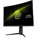 MSI MAG 321CUP 32" Class UW-QHD Curved Screen Gaming LED Monitor - 16:9 - Metallic Black, Black