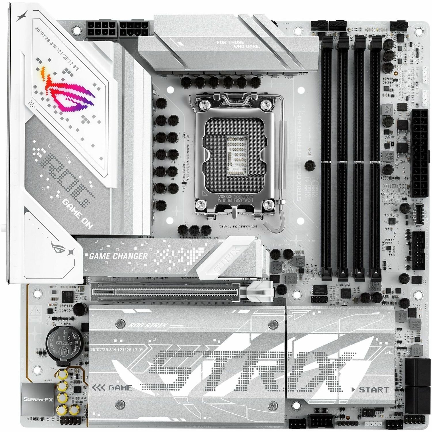 Asus ROG Strix B860-G GAMING WIFI Gaming Desktop Motherboard - Intel B860 Chipset - Socket LGA-1851 - Micro ATX