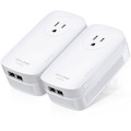 TP-Link TL-PA9020P KIT - AV2000 2-Port Gigabit Passthrough Powerline Starter Kit