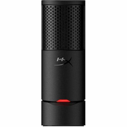 HyperX SoloCast 2 Wired Condenser Microphone for Gaming, Voice, Recording - Black