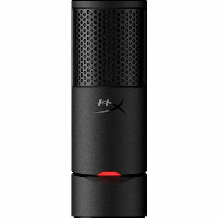 HyperX SoloCast 2 Wired Condenser Microphone for Gaming, Voice, Recording - Black
