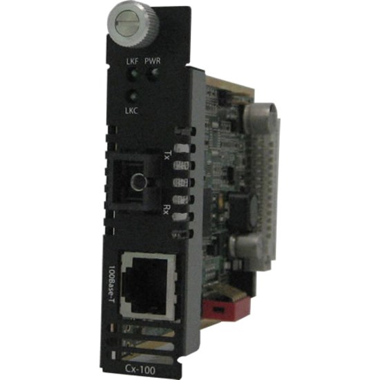 Perle C-100-S1SC40U Transceiver/Media Converter