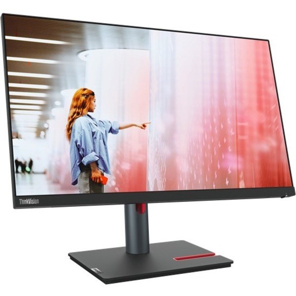 Lenovo ThinkVision P24q-30 24" Class WQHD LED Monitor - 16:9 - Raven Black