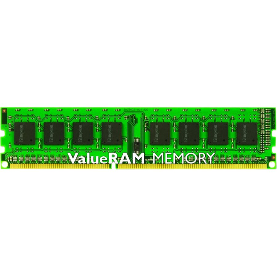 Kingston ValueRAM RAM Module for Desktop PC - 4 GB (1 x 4GB) - DDR3-1333/PC3-10600 DDR3 SDRAM - 1333 MHz - CL9 - 1.50 V