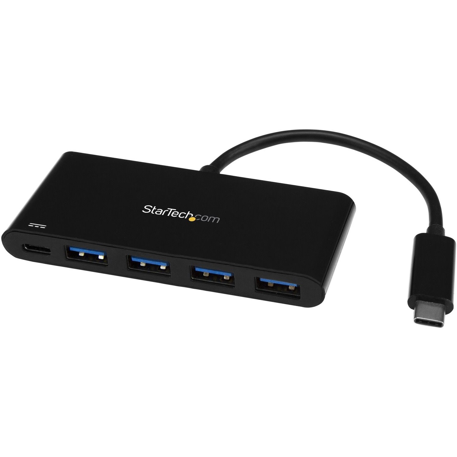 StarTech.com 4-Port USB-C Hub with Power Delivery - USB-C to 4x USB-A - USB 3.0 Hub