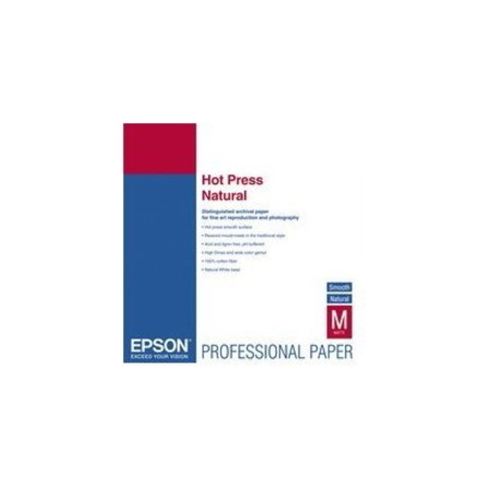 Epson S042325 Hot Press Natural Fine Art Paper