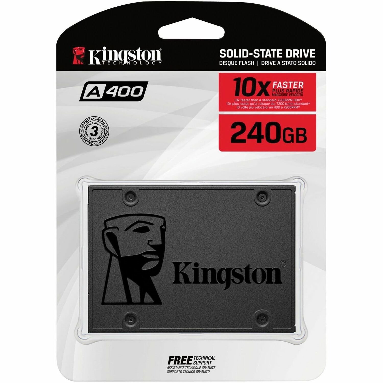 Kingston 240GB A400 SATA3 2.5 SSD