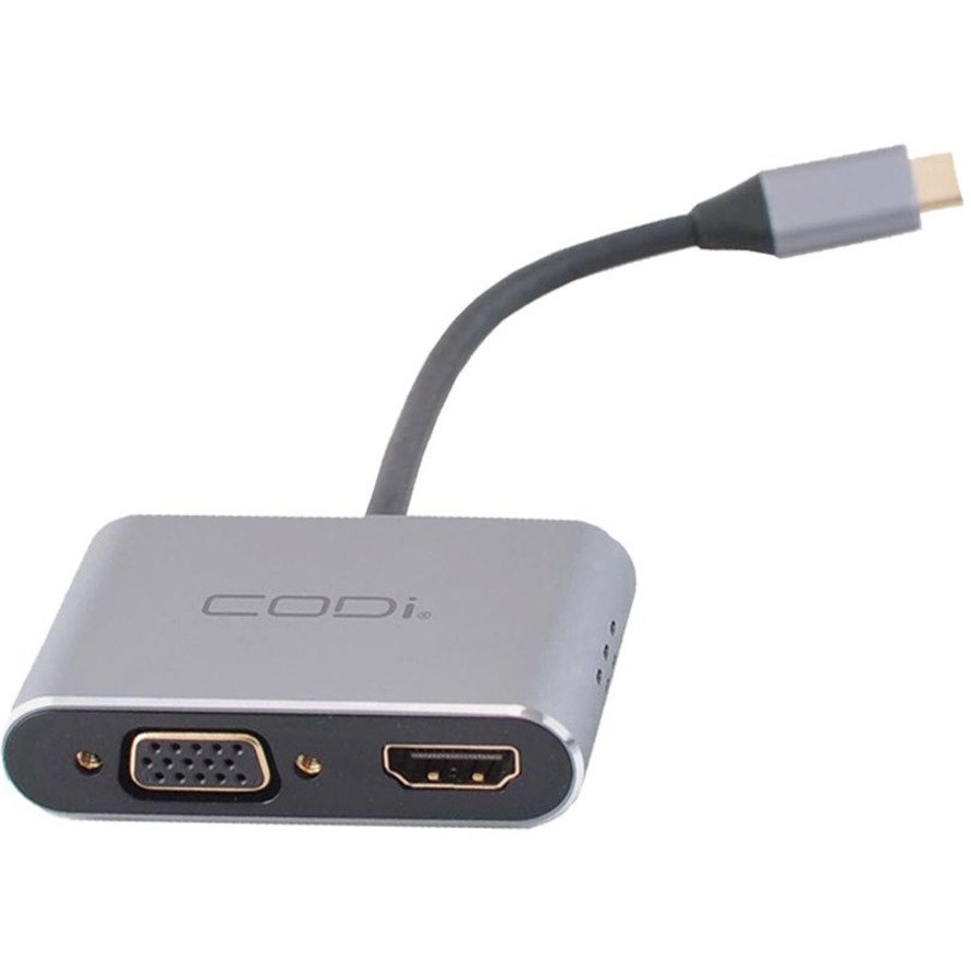 Codi 4-In-1 Usb-C Display Adapter