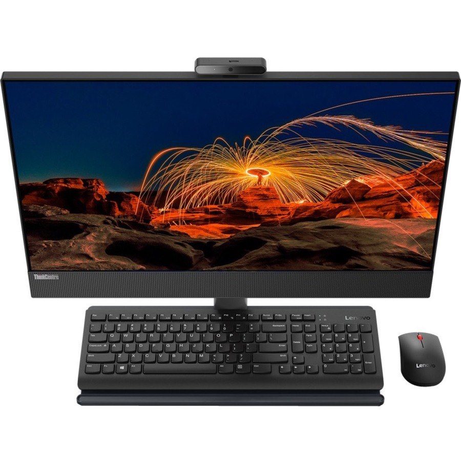 Lenovo ThinkCentre M90a Gen 3 Pro 11VA004VUS All-in-One Computer - Intel Core i5 12th Gen i5-12500 - vPro Technology - 16 GB - 512 GB SSD - 23.8" WQHD - Desktop - Black