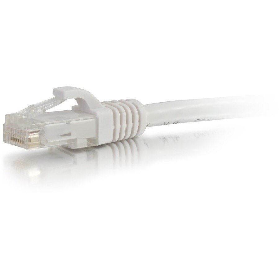 C2G 5ft Cat6a Unshielded Ethernet Cable Cat 6a Network Patch Cable - White