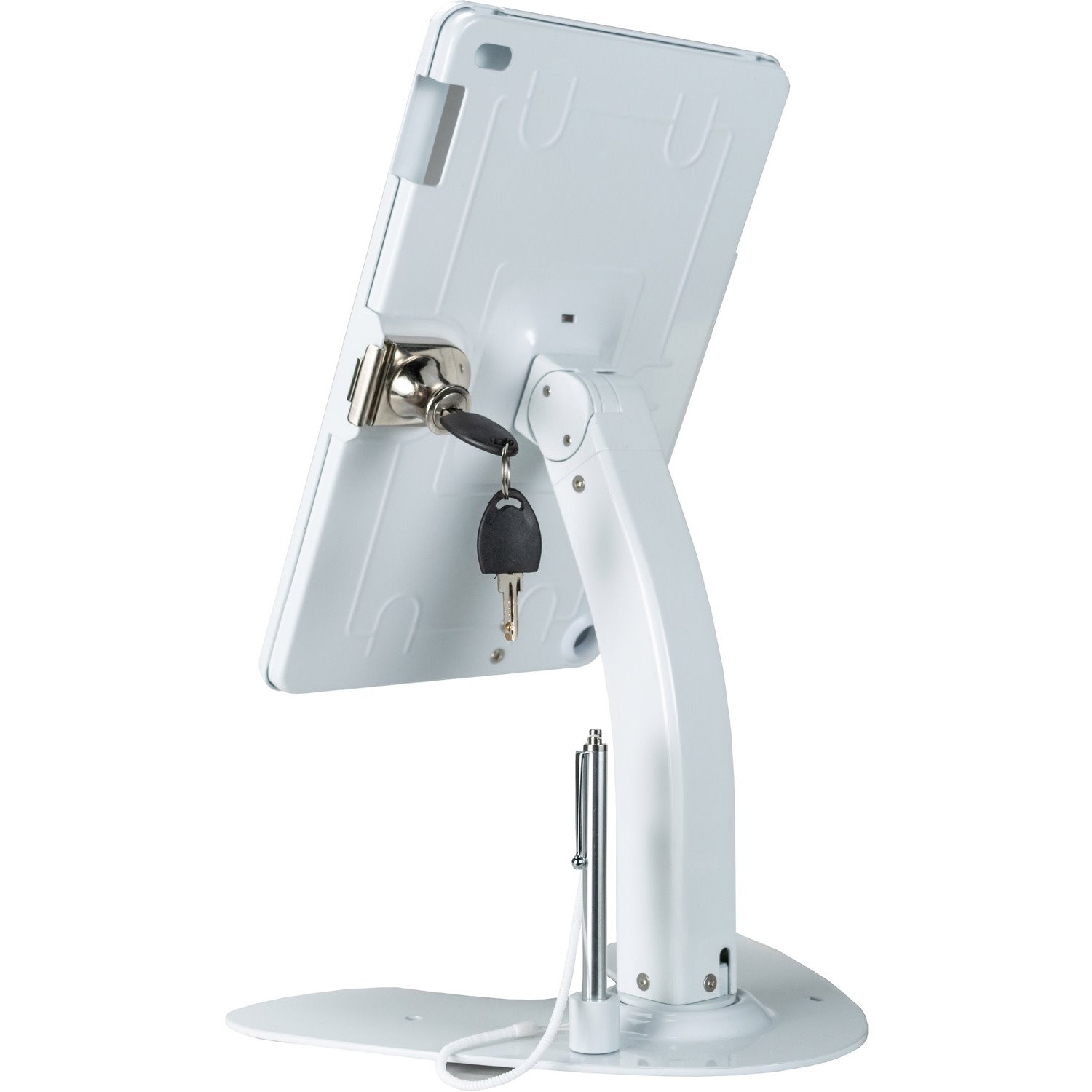 CTA Digital Desk Mount for iPad Air, iPad Pro, iPad, Card Reader