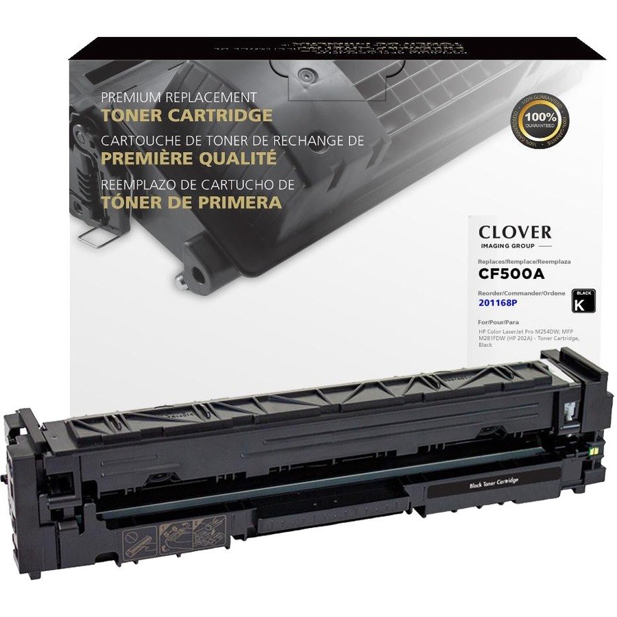 Office Depot&reg; Remanufactured Black Toner Cartridge Replacement For HP 202A, CF500A, OD202AB