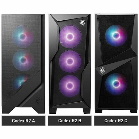 MSI Codex R2 Gaming PC Intel Core i7-14700F Nvidia RTX 5060 Ti 8G 32GB 2TB SSD W11HA