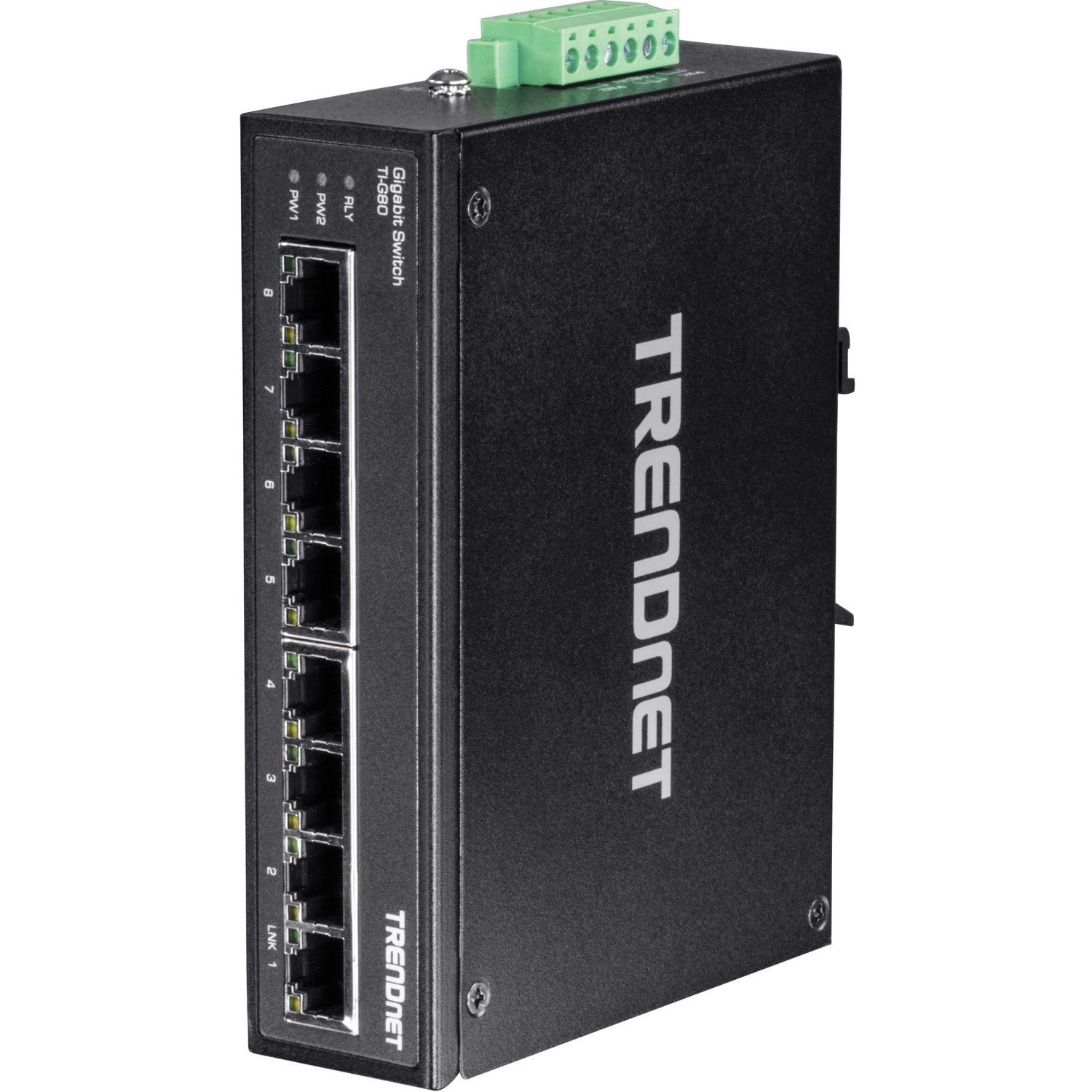 TRENDnet TI-G80 8 Ports Ethernet Switch - Gigabit Ethernet - 1000Base-T - New - TAA Compliant