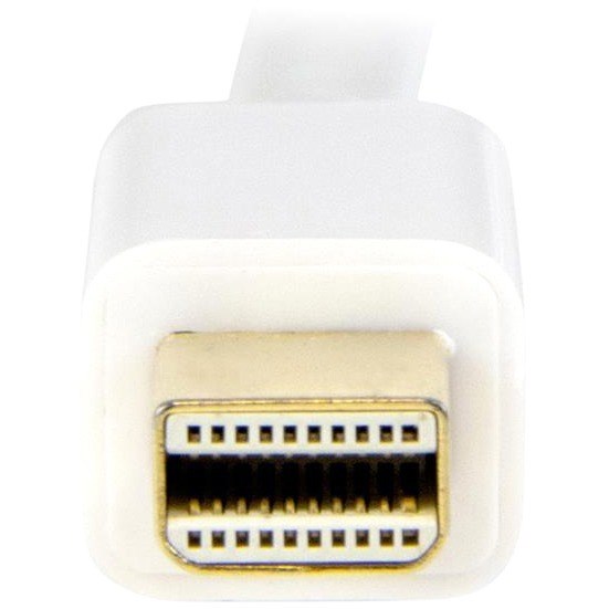 StarTech.com Mini DisplayPort to HDMI Converter Cable - 3 ft (1m) - 4K - White