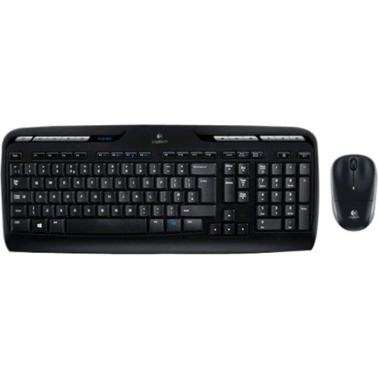 Logitech MK330 Keyboard & Mouse - Belgian