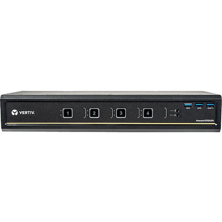 Vertiv Avocent SV340H Desktop KVM Switch | 4 Ports | HDMI | USB | Dual Monitor
