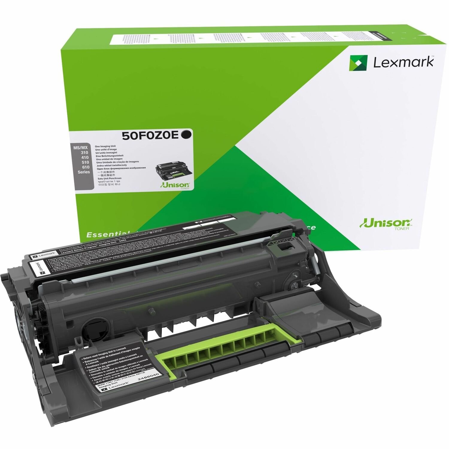 Lexmark Laser Imaging Drum for Printer - Original - Black