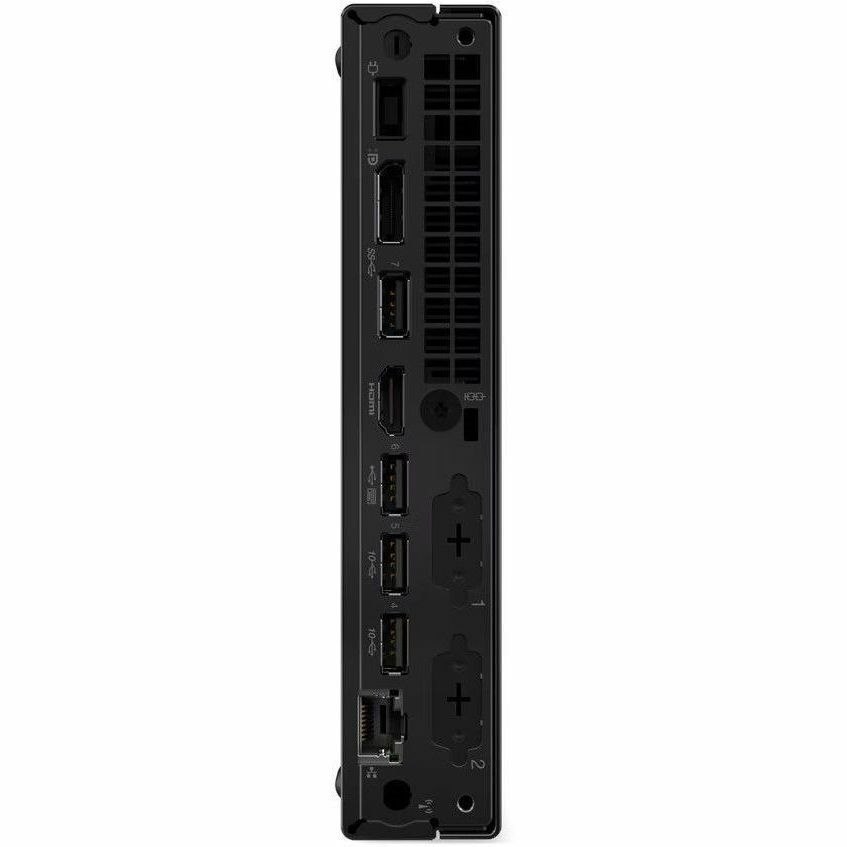 Lenovo ThinkCentre M70q Gen 5 12TD000HMB Desktop - Intel Core i7 14e Gen i7-14700T - vPro-technologie - 16 GB - 512 GB SSD - Klein - Zwart