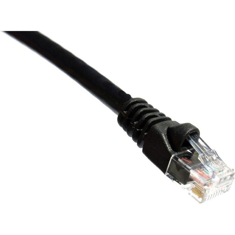 Axiom 7FT CAT6A 650mhz Patch Cable Molded Boot (Black)