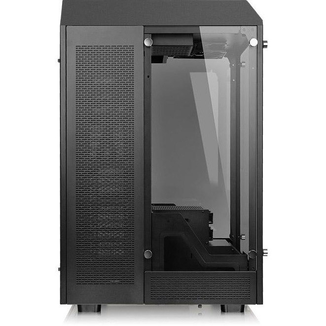 Thermaltake The Tower 900 Computer Case - Mini ITX, ATX Motherboard Supported - Full-tower - Hot Dip Galvanized Steel - Black, Transparent