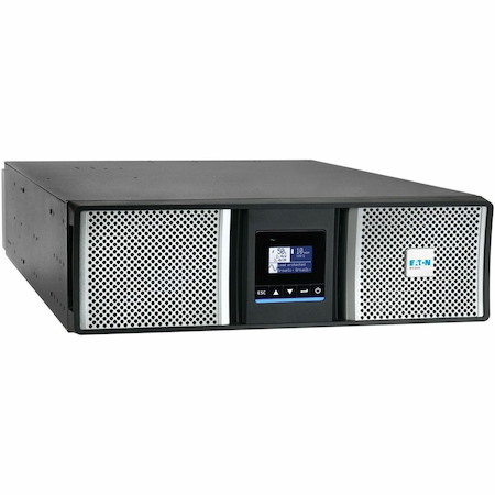 Eaton 9PX G2 6000VA 5400W 208V Online Double-Conversion UPS - L6-30P or Hardwired Input, 6 C39 and 6 C13 Outlets, Cybersecure Network Card, Extended Run, 3U Rack/Tower