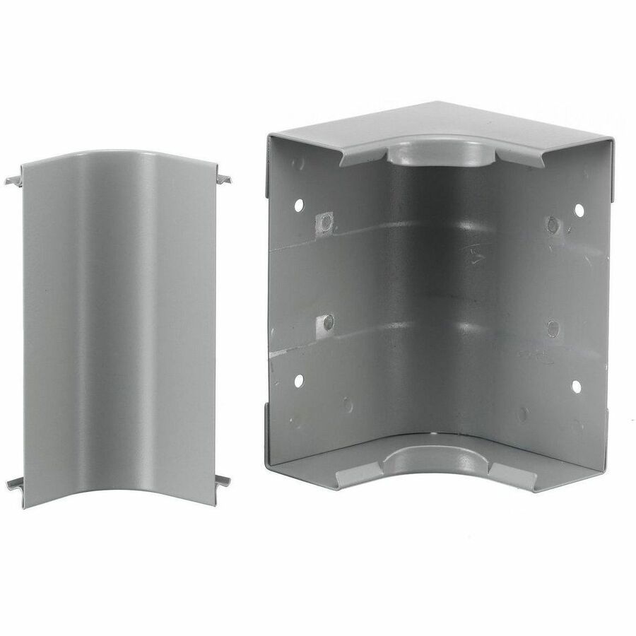 Hubbell Premise Wiring Metal Raceway, HBL6750 Series, Internal Elbow, Gray