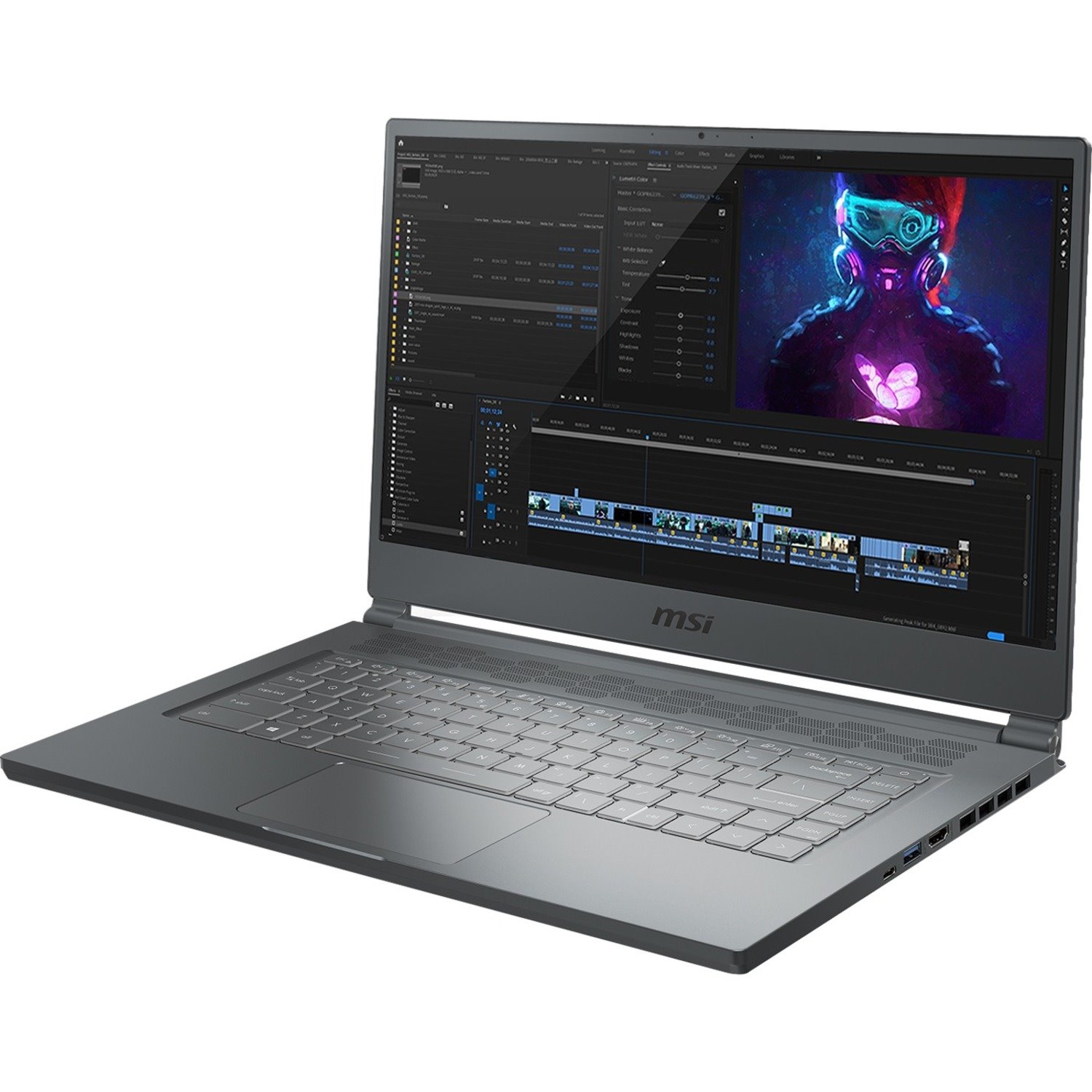 MSI Stealth 15M A11SDK-063 15.6" Gaming Notebook - Full HD - Intel Core i7 11th Gen i7-1185G7 - 16 GB - 512 GB SSD - Carbon Gray