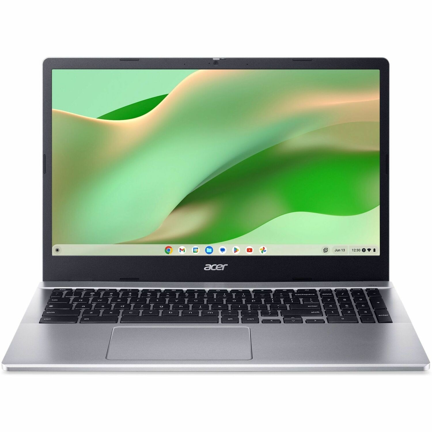 Acer Chromebook 315 CB315-5HT-C66N 15.6" Touchscreen Chromebook - Full HD - 60 Hz - Intel N-Series N100 - 8 GB - 64 GB Flash Memory - English (US) Keyboard - Silver