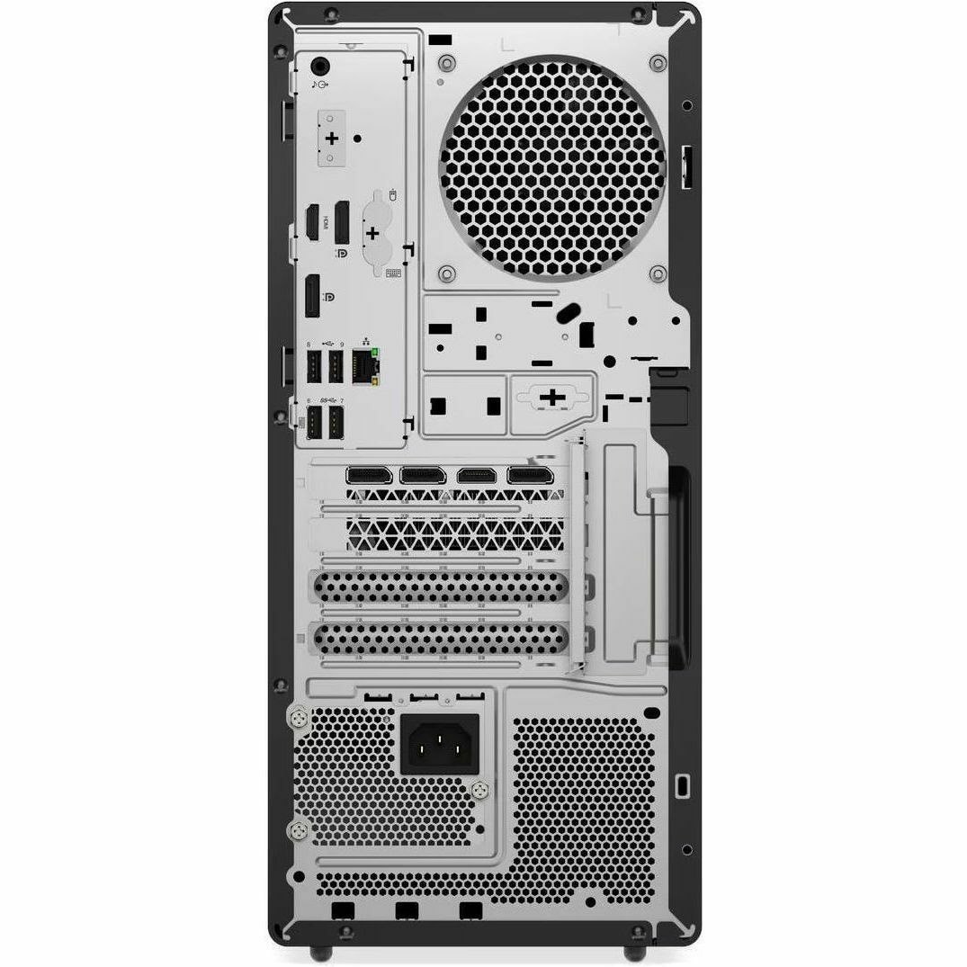 Lenovo ThinkCentre M90t Gen 6 12YS000MUS Desktop Computer - Intel Core Ultra 9 285 - vPro Technology - 16 GB - 256 GB SSD - Tower - Black