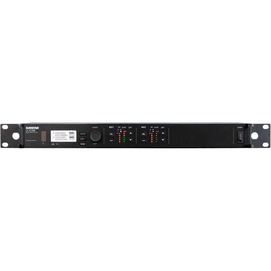 Shure ULXD4Q-GV Quad-Channel Digital Wireless Receiver