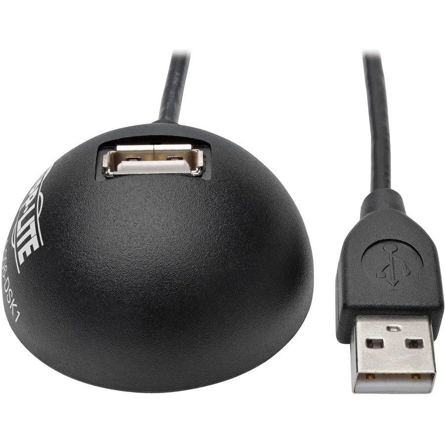 Tripp Lite by Eaton 1-Port USB 2.0 Desktop Extension Cable (M/F), 5 ft. (1.52 m)