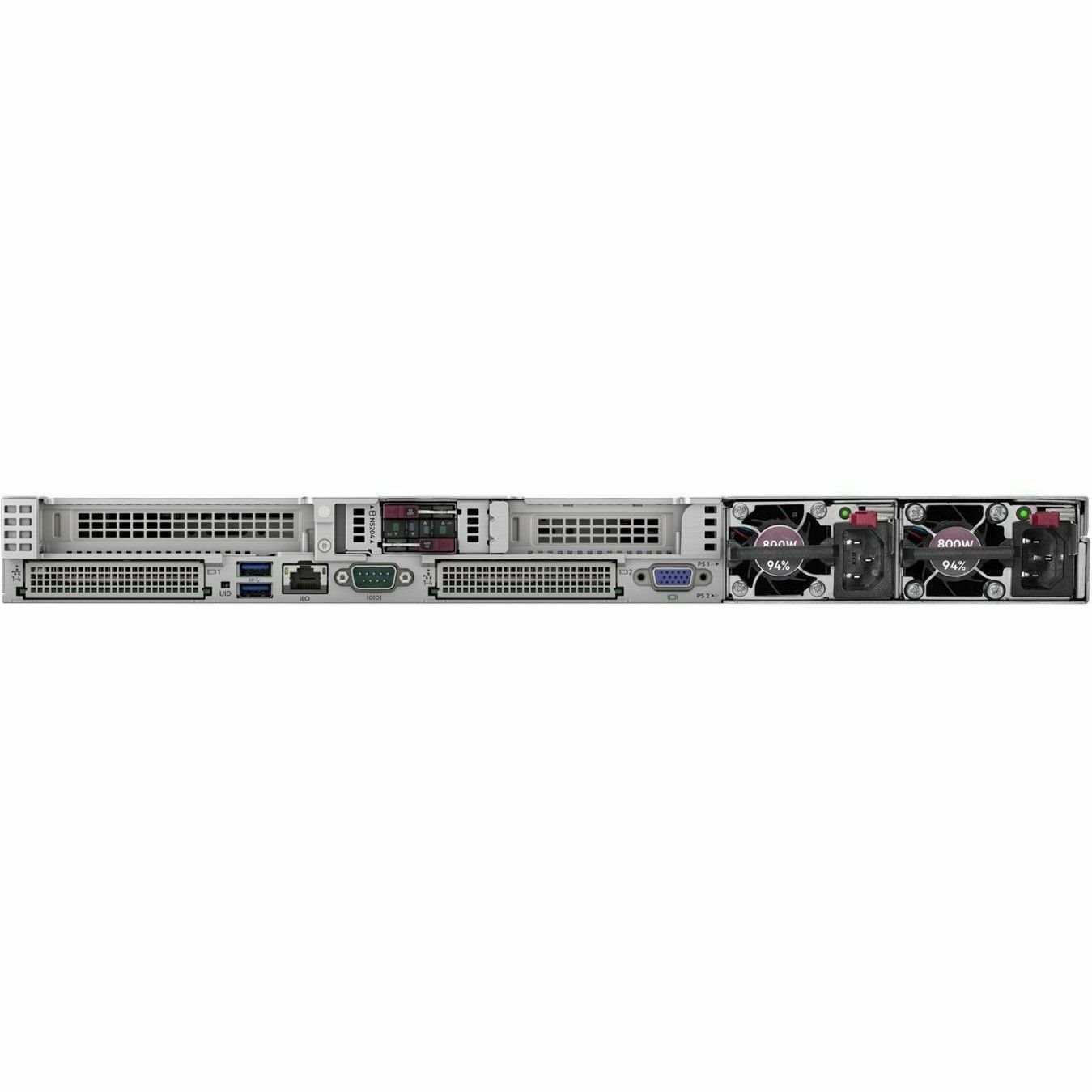 HPE ProLiant DL360 Gen11 1U Rack Server - 1 x Intel Xeon Gold 5515+ 3.20 GHz - 64 GB RAM - 960 GB SSD - (2 x 480GB) SSD Configuration - Serial ATA/600, NVMe, 12Gb/s SAS Controller