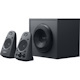 Logitech Z625 2.1 Speaker System - 200 W RMS - Black