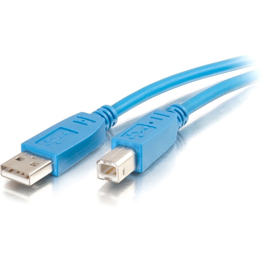 C2G 2m USB 2.0 A/B Cable - Blue