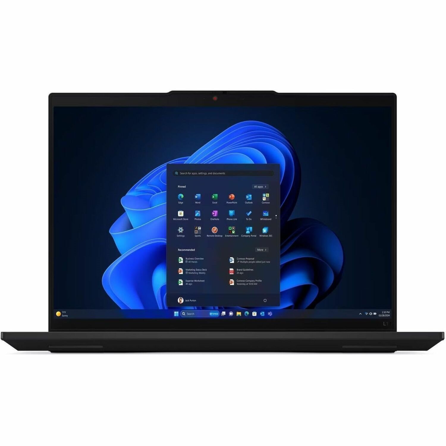 Lenovo ThinkPad L14 Gen 5 21L10064CA 14" Notebook - WUXGA - Intel Core Ultra 5 125U - 16 GB - 512 GB SSD - French Keyboard - Black