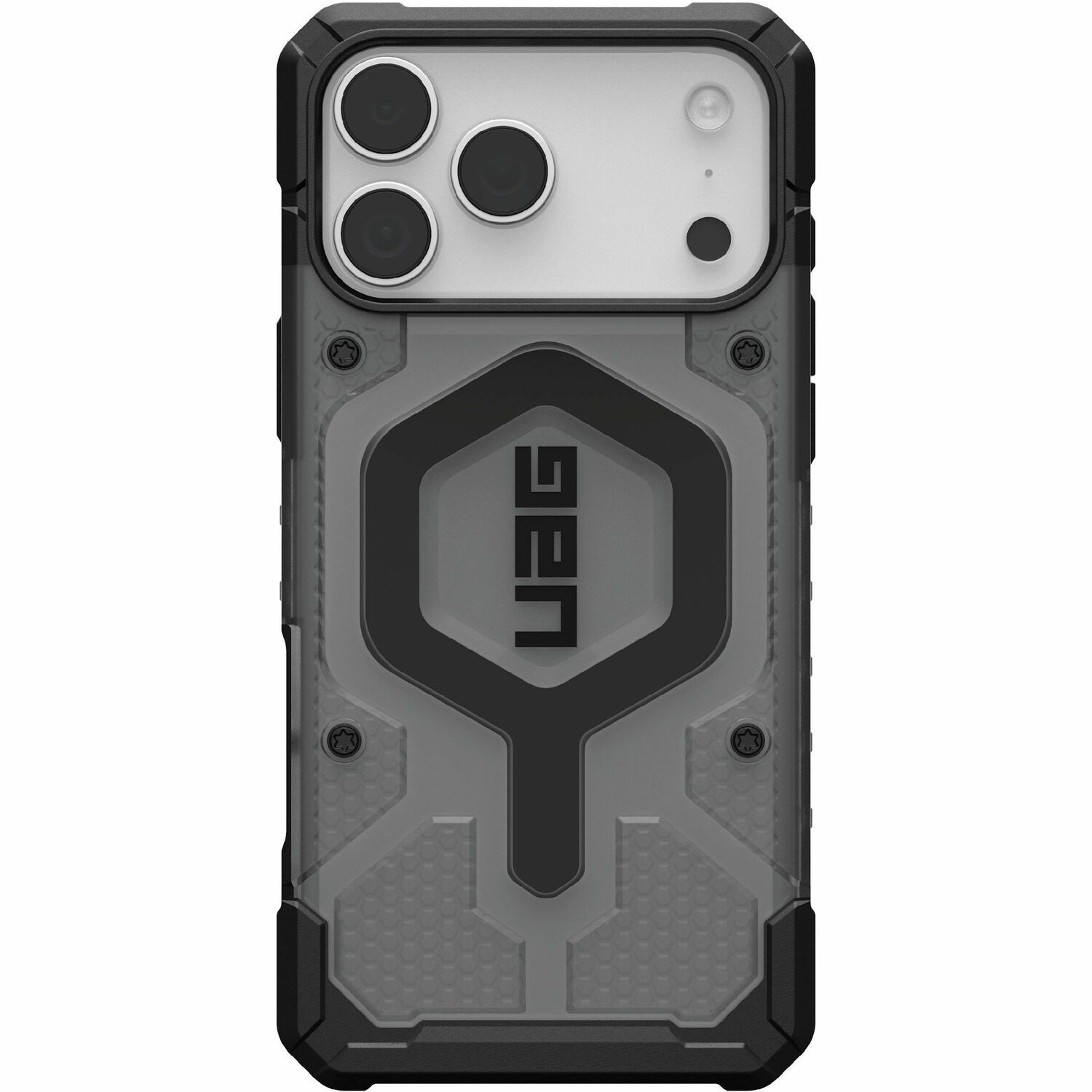 Urban Armor Gear Pathfinder Clear iPhone 17 Pro Max Case - Ash/Black