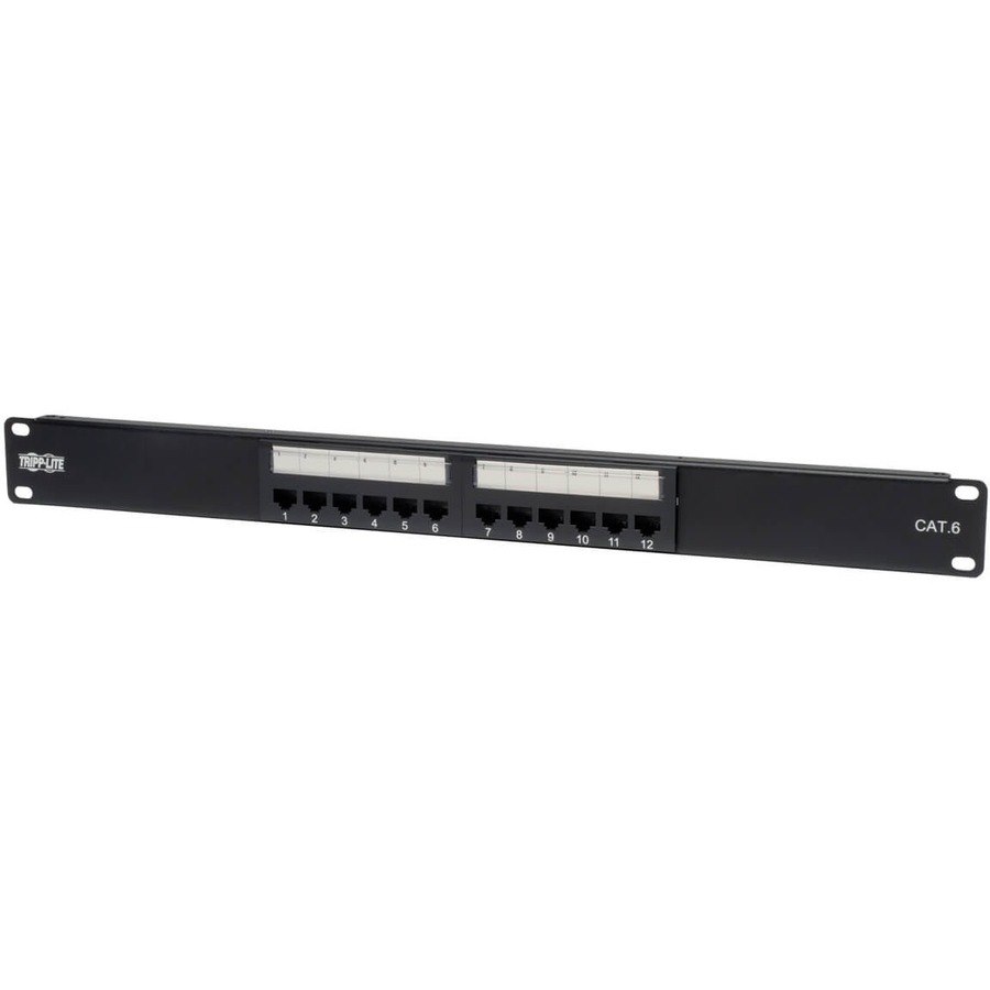 Tripp Lite by Eaton N252-012 12 Port(s) Network Patch Panel - TAA Compliant