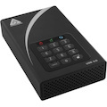 Apricorn Aegis Padlock DT ADT-3PL256-10TB 10 TB Desktop Hard Drive - External - TAA Compliant