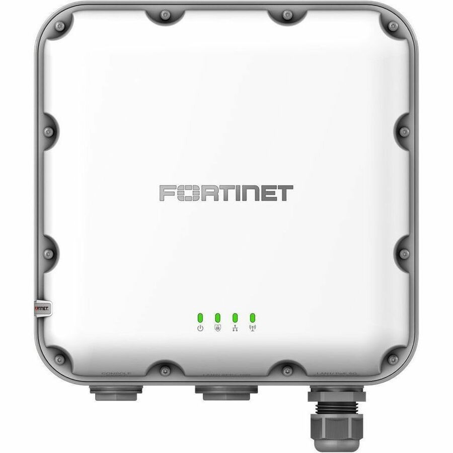 Fortinet FortiAP FAP-244K Tri Band Wi-Fi 7 IEEE 802.11a/b/e/g/h/i/j/k/n/r/v/u/w/ac/ax/be/mc 9.32 Gbit/s Wireless Access Point - Outdoor - Yes - Yes