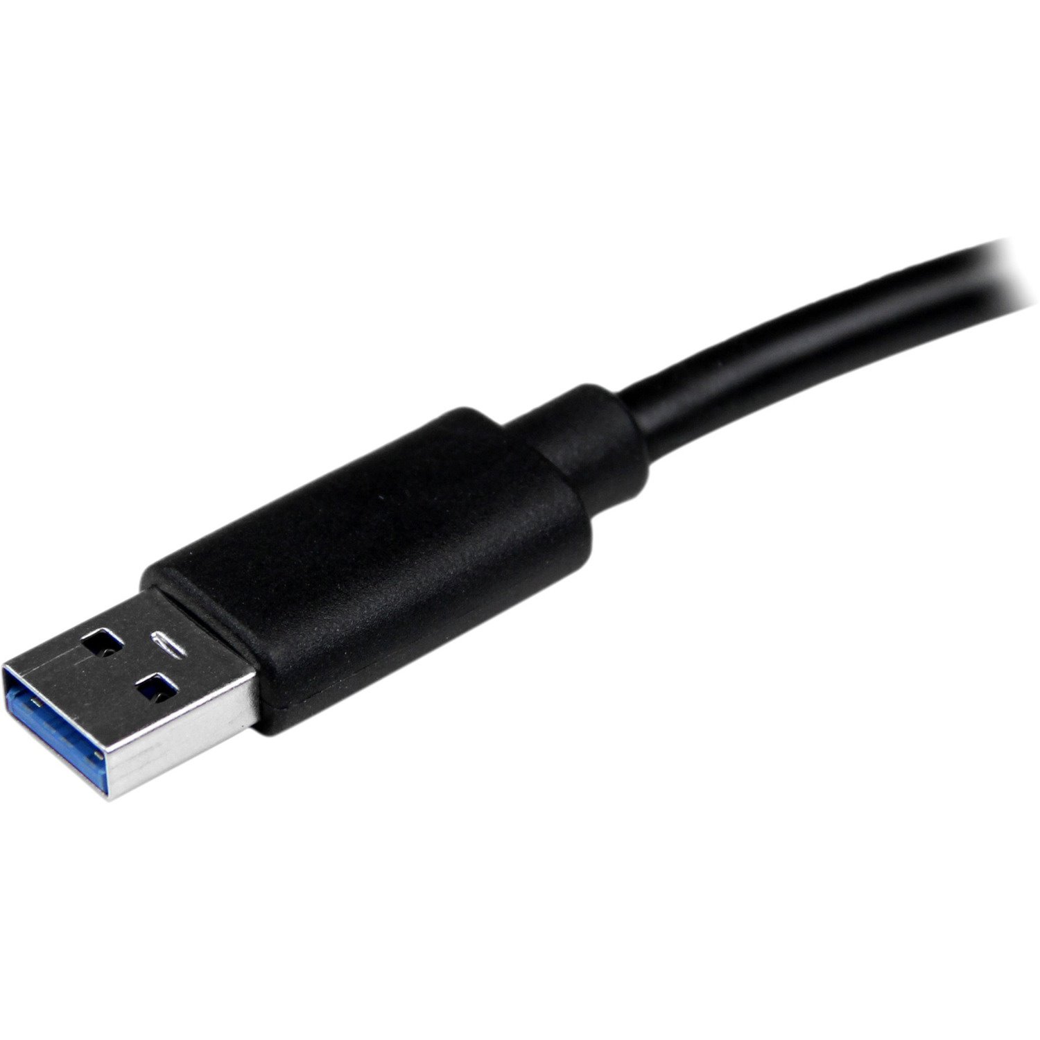 StarTech.com USB 3.0 to Gigabit Ethernet Adapter NIC w/ USB Port - Black