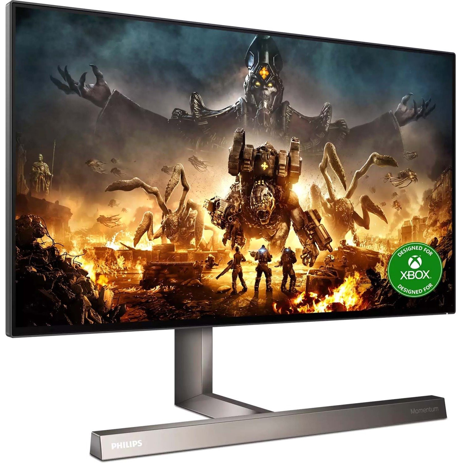 Philips Momentum 279M1RV 27" Class 4K UHD Gaming LCD Monitor - 16:9 - Glossy Black, Textured Black