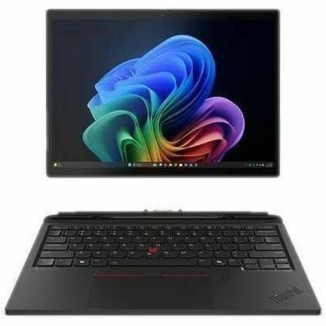 Lenovo ThinkPad X13 Detachable Gen 1 21U60000US 13" Touchscreen Detachable Copilot+ PC 2 in 1 Notebook - 2.8K - 120 Hz - Intel Core Ultra 5 Series 3 332 - 16 GB - 256 GB SSD - English Keyboard - Black