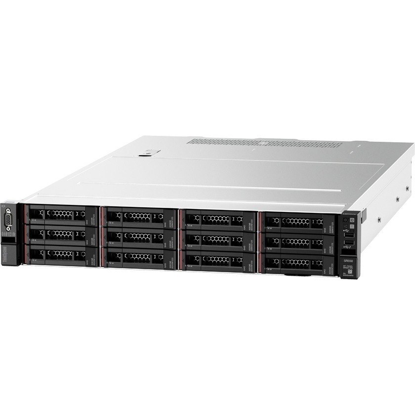 Lenovo ThinkSystem SR550 7X041006AU 2U Rack Server - 1 Xeon Bronze 3104 1.70 GHz - 16 GB RAM - Serial ATA/600 Controller