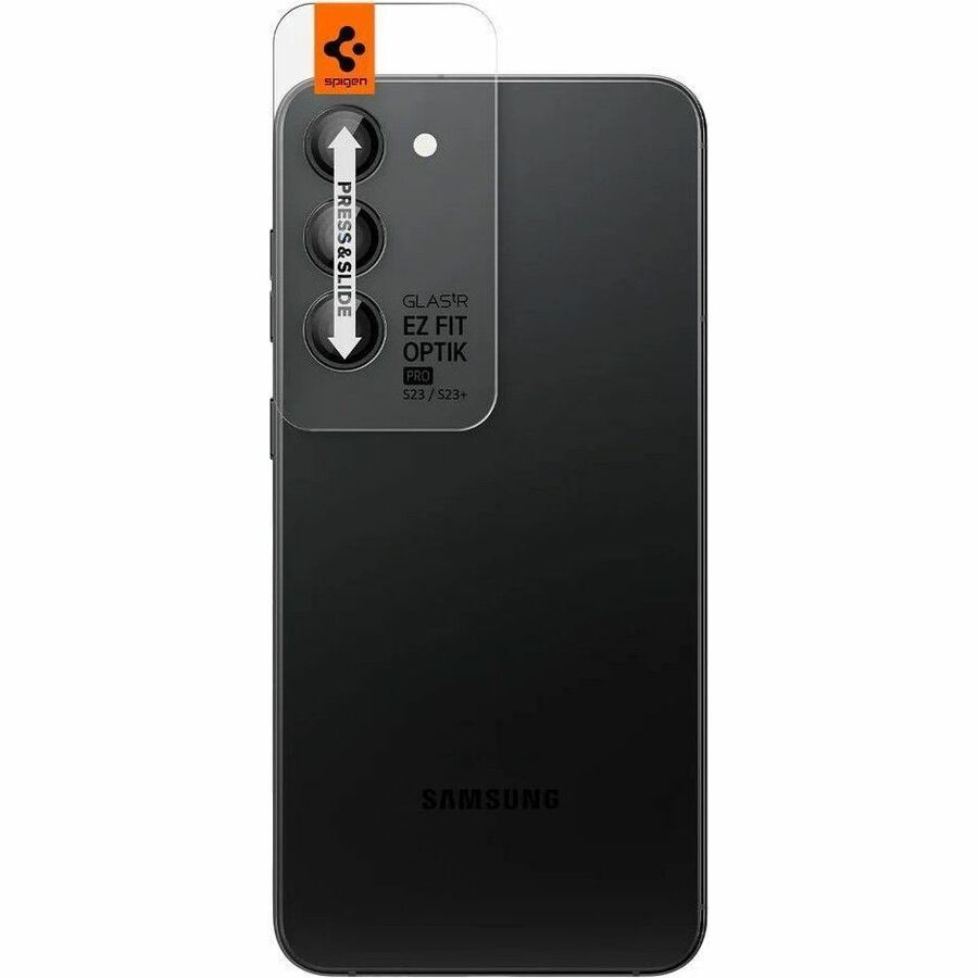 Spigen Optik Pro EZ Fit Cameralensbeschermer - Zwart