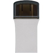 Transcend JetFlash 890 64 GB USB 3.1 Flash Drive - Silver - 256-bit AES